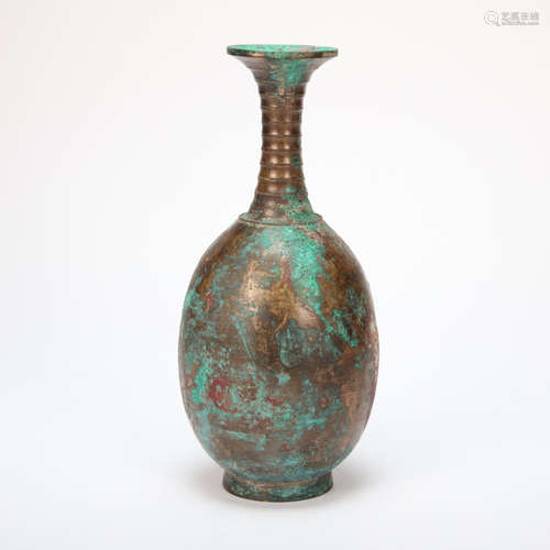 CHINESE BRONZE BOTTLE