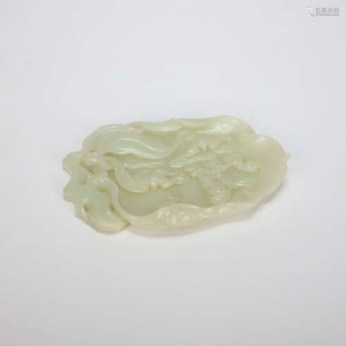 CHINESE HETIAN JADE BRUSH WASH