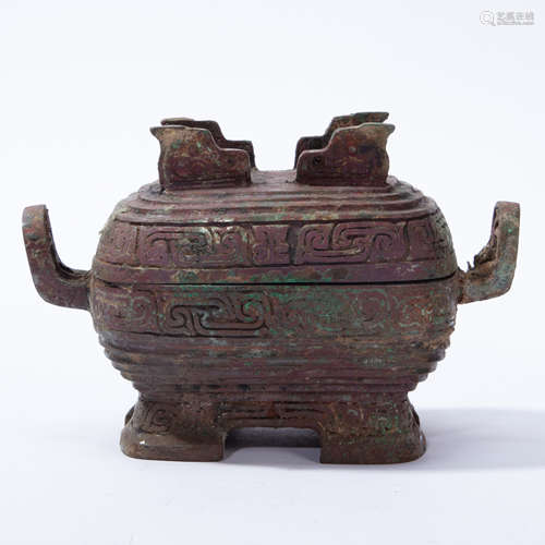 CHINESE BRONZE TRIPOD