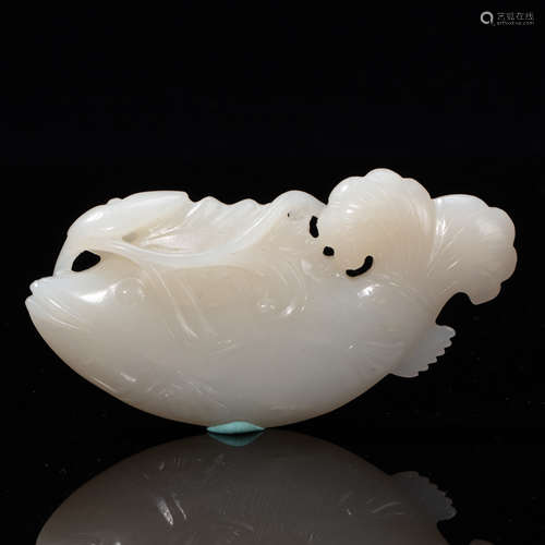 CHINESE HETIAN JADE FISH