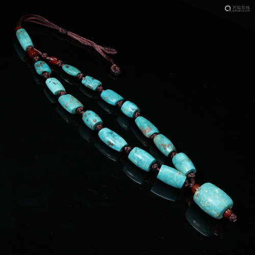 CHINESE TURQUOISE BUDDHA BEADS