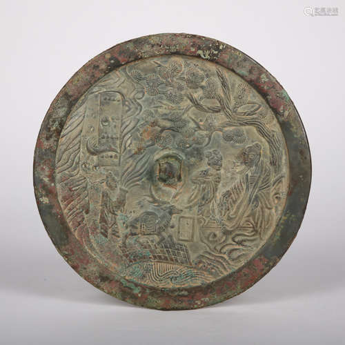 CHINESE  BRONZE MIRROR