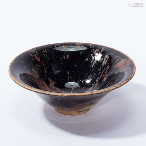 CHINESE BLACK GLAZED TEA BOWL