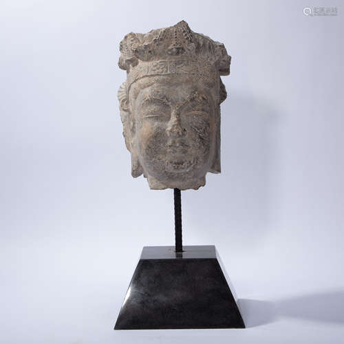 CHINESE STONE BUDDHA STATUE