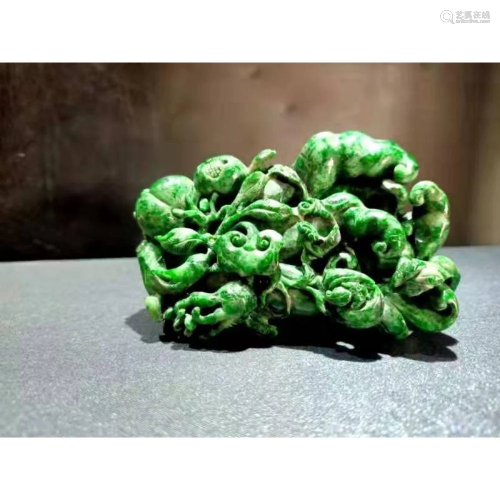 Jade ornaments Meaning: Longevity, good luck and good
