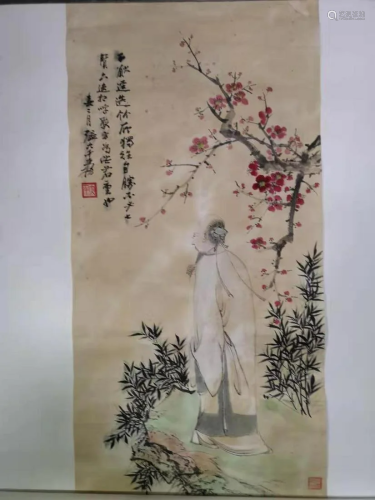 Chinese plum painting