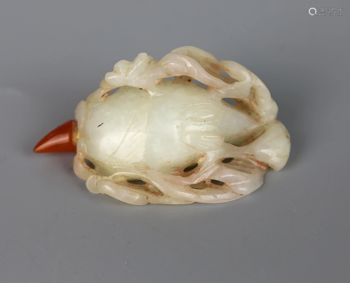 a chiense jade snuff bottle