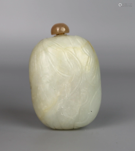 a chiense jade snuff bottle