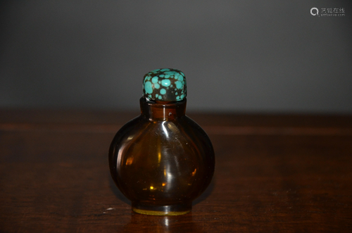 crystal snuff bottle