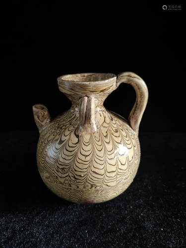 a chinese stone pattern water pot ,Song style