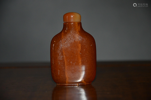 golden snuff bottle