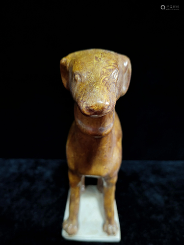 a chinese stone pattern dog, song style