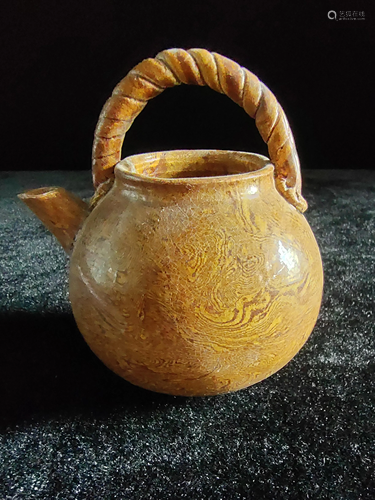 a chiense stone pattern water pot, Song Style