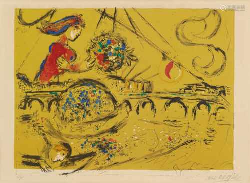 Marc ChagallÎle Saint-Louis