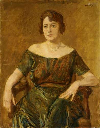 Max LiebermannPortrait Ella Weidmann