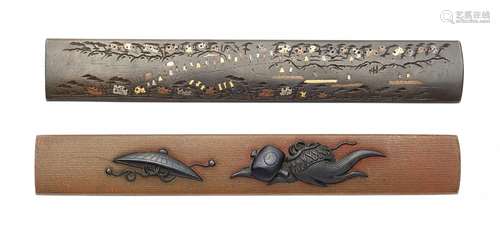 Zwei kozuka. 18./19. Jh.