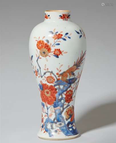 Vase mit chinesischem Imari-Dekor. 18. Jh.