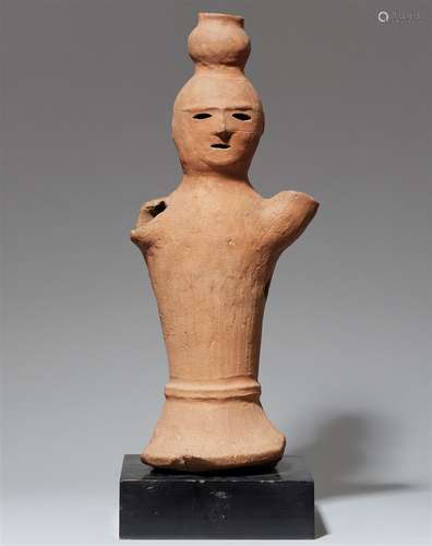 Haniwa-Figur. Ton. Kofun-Zeit, 6./7. Jh.