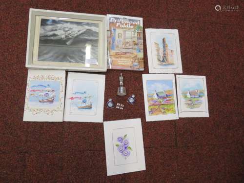 Harry Berry- Interesting lot of 6 hand painted car