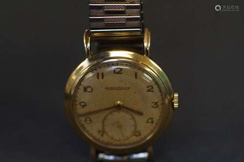 9 ct gold cased vintage Jaeger- LeCoultre wristwat