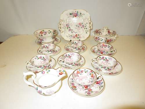 Victorian Fellspar Porcelain Tea service (Spode) G