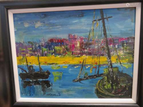 James Lawrence Isherwood (1917-1989) Signed Oil on