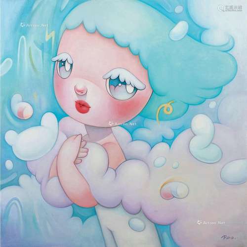 刘泡泡（B.1988） 2017年作 闪闪Little twinkle 布面油画