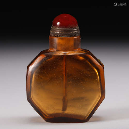 Chinese Peking Glass Snuff Bottle