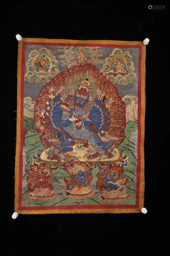 Chinese Tibetan Thangka