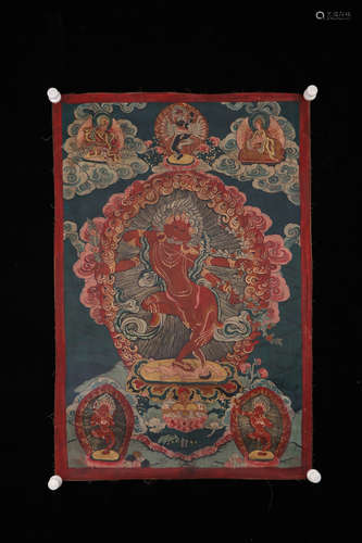 Chinese Tibetan Thangka