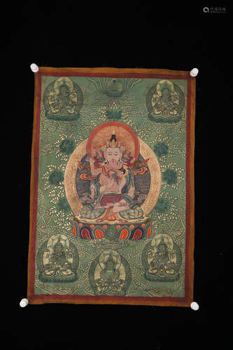 Chinese Tibetan Thangka