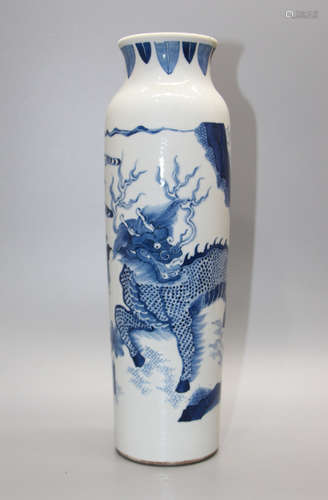 Chinese Blue White Porcelain Vase