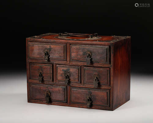 Chinese Hardwood Cover Box