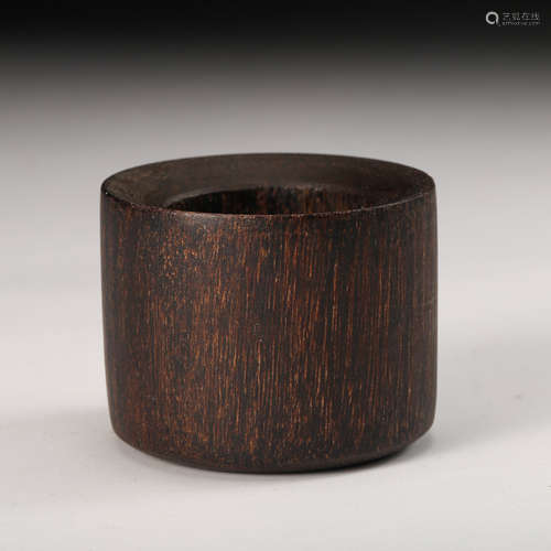 Chinese Chenxiang Wood Thumb Ring