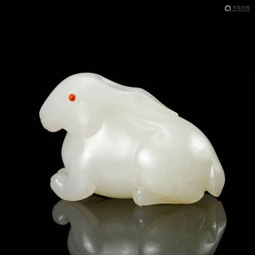 Chinese White Jade Rabbit