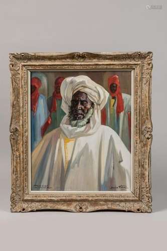 Maurice FIEVET (1915 1997). Portrait de Titouma I…