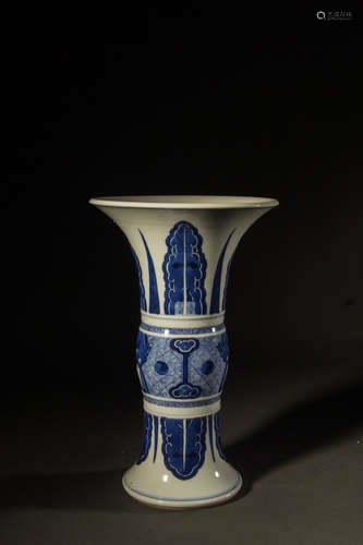 Chinese Blue White Porcelain Vase