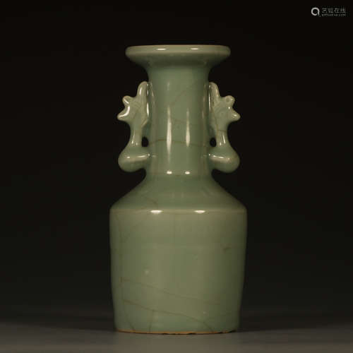 Chinese Celadon Glazed Porcelain Vase