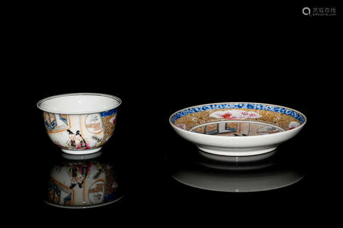 Chinese Porcelain Tea Cup And Saucer