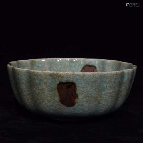 A Chinese Ru Kiln Porcelain Bowl
