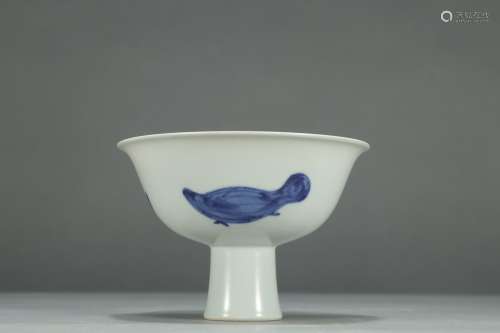 A Chinese Porcelain Blue&White Bowl With Marking