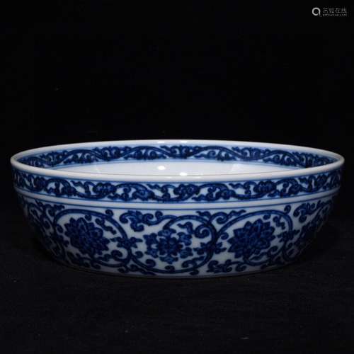 A Chinese Porcelain Blue&White Brush Washer