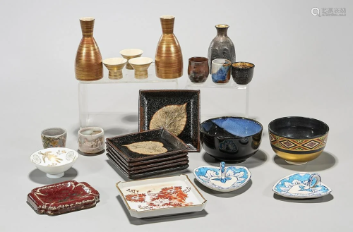 Group of Various Japanese Ceramics