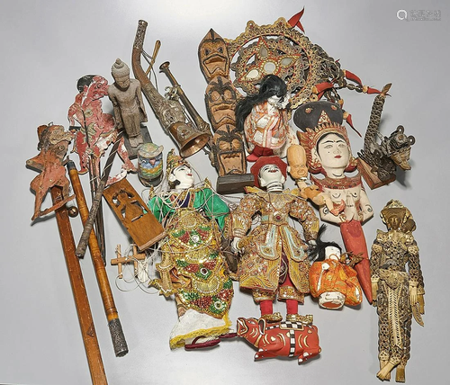 Large Group of Japanese and Southeast Asian Items