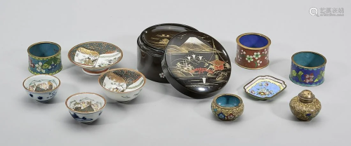 Group of Small Japanese and Chinese Decorative Items