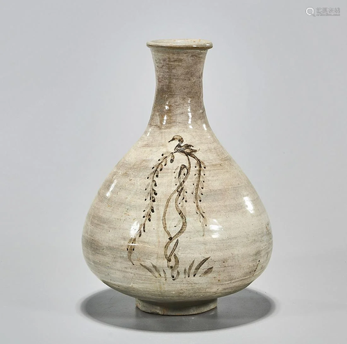 Korean Glazed Ceramic Vase