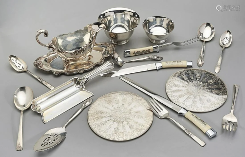 Group of Silver Plate Items