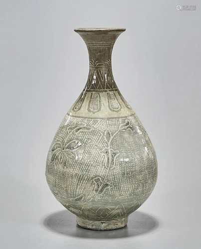 Korean Glazed Ceramic Vase