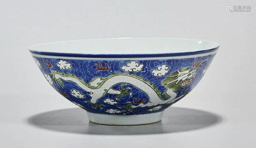 Chinese Enameled Porcelain Bowl