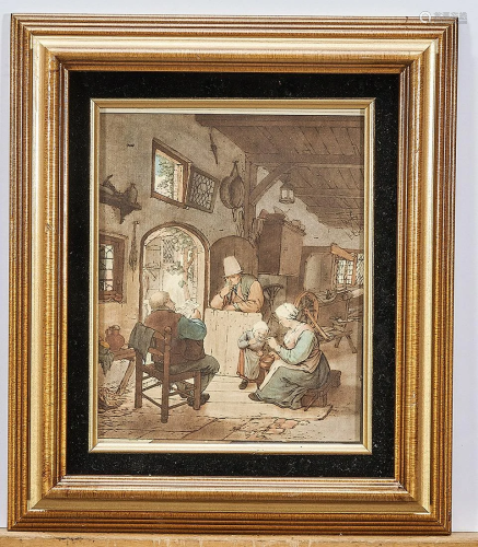 Etching by Cornelis (Jacob C.) Ploos van Amstel (Dutch